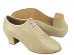 dansschoenen leder beige van  